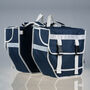 Bicycle Double Pannier Bag For Shopping, thumbnail 5 of 6