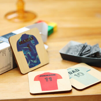 Personalised Football Shirt Coaster, 9 of 11