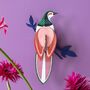 Paradise Bird Rani Slot Together Wall Decoration, thumbnail 1 of 5