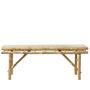 Mandisa Bamboo Outdoor Bench, thumbnail 8 of 8