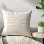 Personalised Song Lyrics Cushion, thumbnail 2 of 6