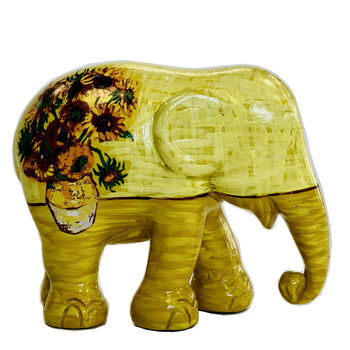 Elephant Conservation Hand Decorated 7cm Art Piece, 3 of 12