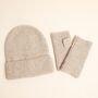 Mocha Knitted Hand Warmers, thumbnail 2 of 3