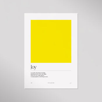 The Yellow One Limited Edition Art Print, 2 of 7