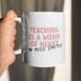 Teacher Travel Mug Personalised Gift Thank You, thumbnail 5 of 5