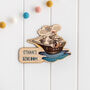 Personalised Wooden Pirate Ship Bedroom Door Sign, thumbnail 2 of 2