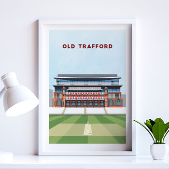 Contemporary Cricket Ground Print Gift, Framed Or Unframed, 7 of 11