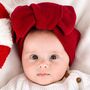 Christmas Embroidered Personalised New Baby Knitted Romper, thumbnail 7 of 12