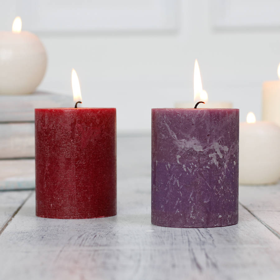 scented candle collection by dibor