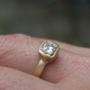 One.5ct Cushion Cut Engagement Ring, thumbnail 2 of 4