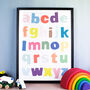 Alphabet Nursery Poster, thumbnail 1 of 4
