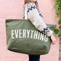 Extra Large ‘Everything’ Canvas Bag, thumbnail 10 of 12