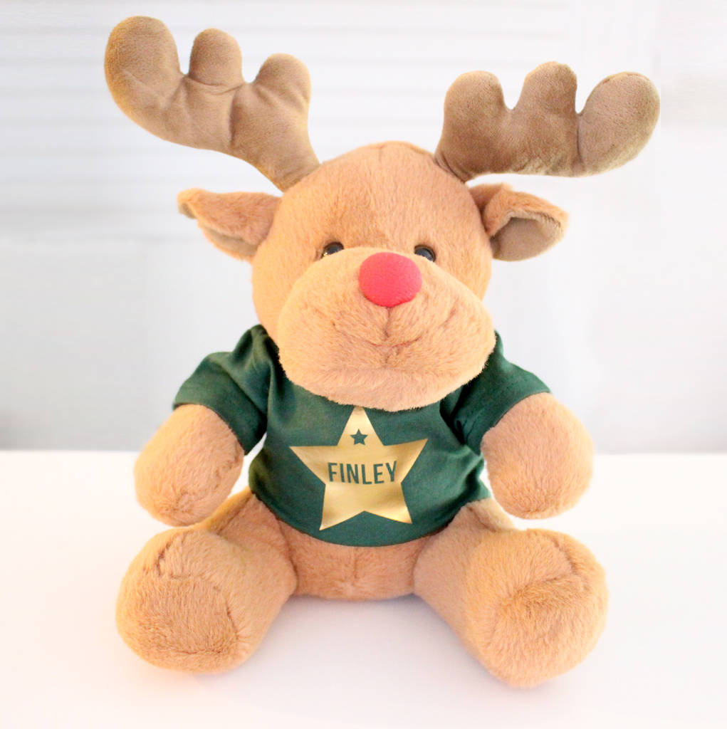 personalised christmas soft toys