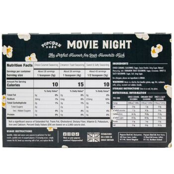 Popcorn Seasoning Movie Night Bundle Three Pack, 2 of 4