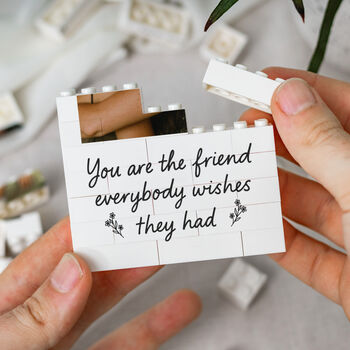 Personalised Friendship Memory Block For Friend, 8 of 9