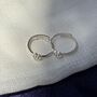 Pure Silver Adjustable Plain Heart Slim Toe Ring, thumbnail 3 of 3