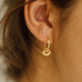 Frida Charm Hoops, thumbnail 1 of 6