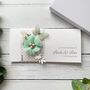 Handmade Wedding Money Wallet Mint Green And White, thumbnail 6 of 7