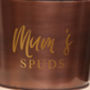 Personalised Copper Kitchen Storage Bucket, thumbnail 4 of 7