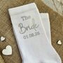 Personalised Bride Wedding Socks, thumbnail 4 of 4