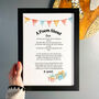 Personalised 70th Birthday Gift Poem, thumbnail 1 of 6
