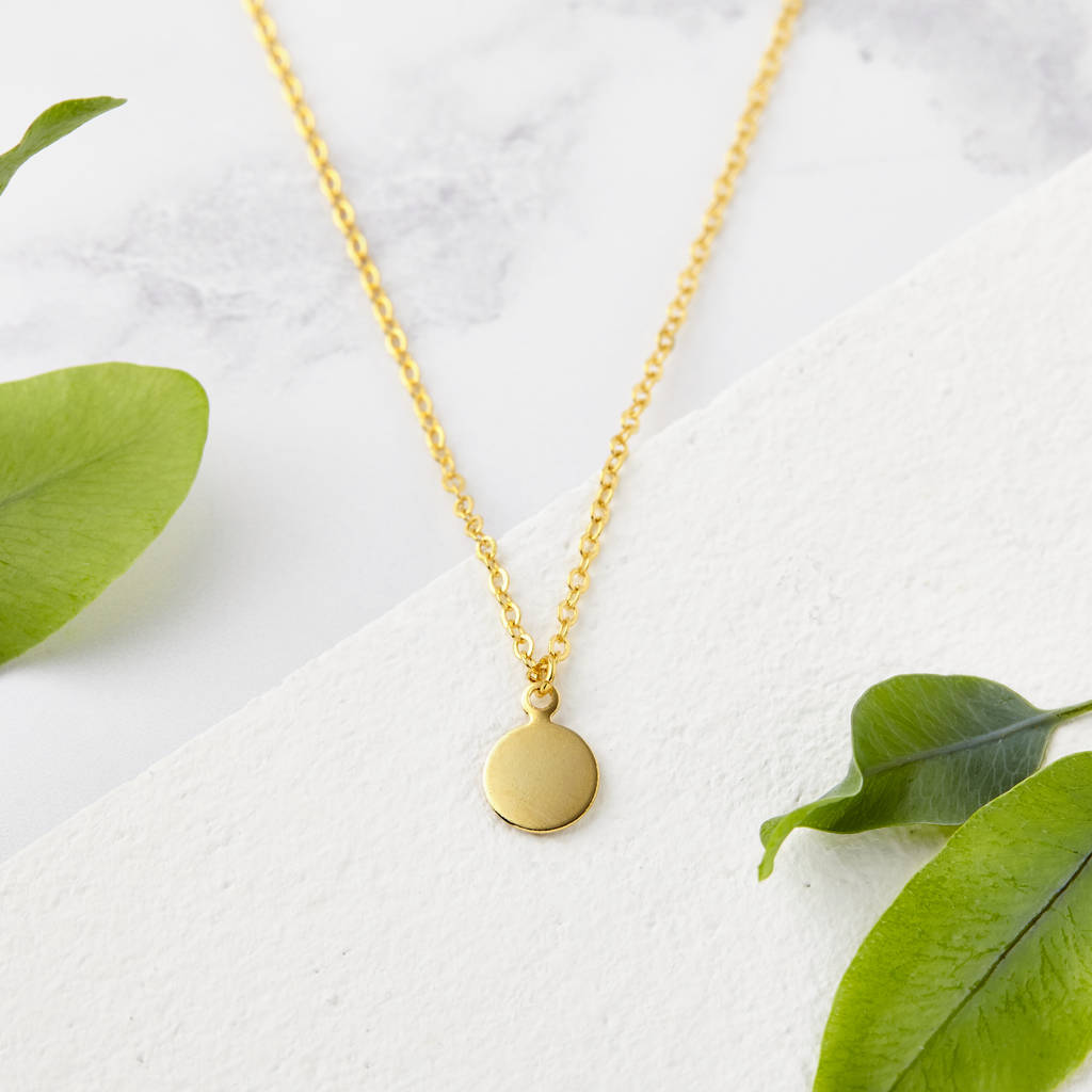 Dainty Gold Chain Necklace Images