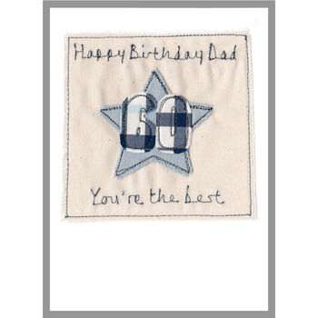 Personalised 21st Birthday Star Card For Him, 3 of 8