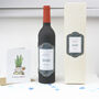 The Five Piece Personalised Wine Bottle Bar Set, thumbnail 1 of 10