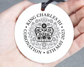 King Charles 2023 Coronation Ceramic Keepsake, 3 of 4