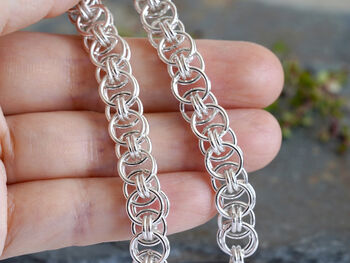 Double Lucky Bracelet In Sterling Silver, 2 of 5