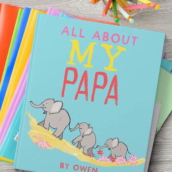 All About Dad Personalised Book, 2 of 9