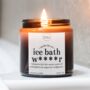 Ice Bath Gifts, Smells Like An Ice Bath Wanker Candle With Matches, thumbnail 3 of 11