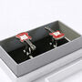 Rock Dad Guitar Cufflinks In A Gift Box, thumbnail 3 of 4