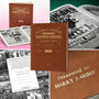 Swindon Fc Personalised Football Gift Robins Newspaper History Book, thumbnail 7 of 12