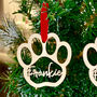 Personalised Pet Bauble For Your Cat Or Dog, thumbnail 3 of 6
