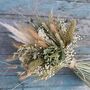 Wedding Dried Flower Bouquet Meadow Neutral Right, thumbnail 1 of 6