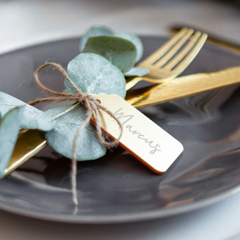 Personalised Engraved Place Settings, 2 of 5