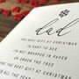 Personalised Handmade Christmas Card For Special Dad, thumbnail 4 of 4