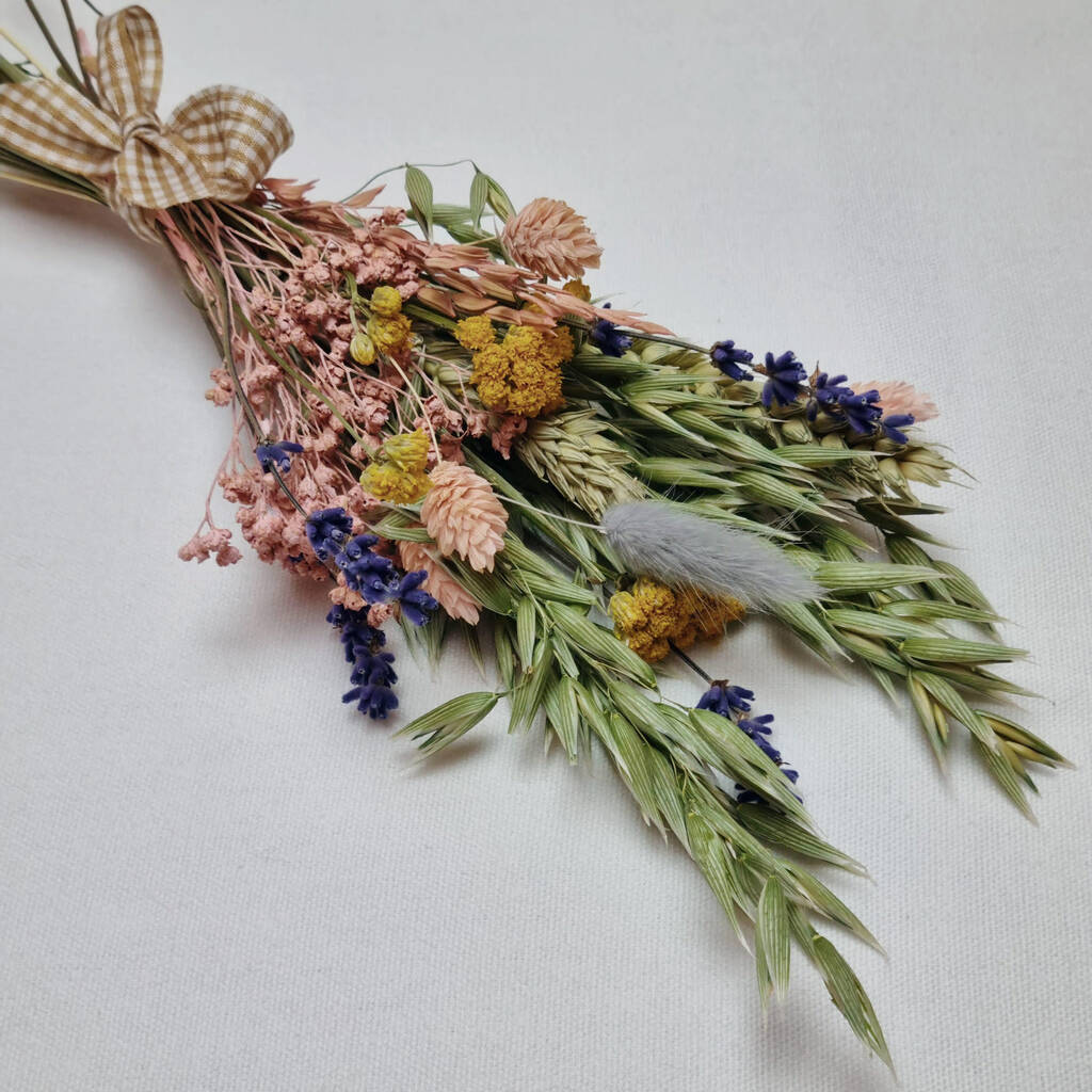 Mini Dried Flower Posy For Bud Vases By Haus of Botanica