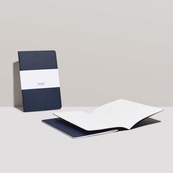 Slim Eco Friendly Notebook / Blue, 4 of 6