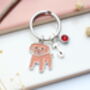 Personalised Cockapoo Keyring Miniature Poodle, Cavapoo, thumbnail 5 of 12