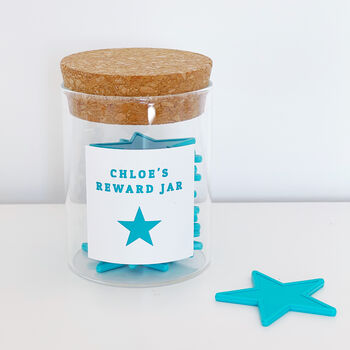 Personalised Reward Jar And Star Tokens, 6 of 10