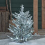 3ft Dual LED Snowy Outdoor Christmas Tree Stake, thumbnail 2 of 5