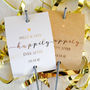 Set Of 12 Personalised 'Names' Foil Sparkler Covers, thumbnail 1 of 2
