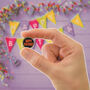 Personalised Birthday Round Lapel Pin Set, thumbnail 4 of 6