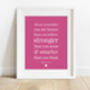 Winnie The Pooh Quote Print, thumbnail 4 of 6
