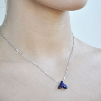 Mermaid Tail Crystal Necklace, 2 of 4