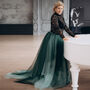 Mint And Green Tulle Skirt For Wedding, Elopement And Prom, thumbnail 1 of 12