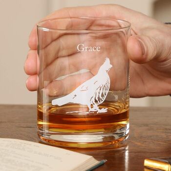 Set Of Two Personalised Highland Pheasant Tumblers, 3 of 5