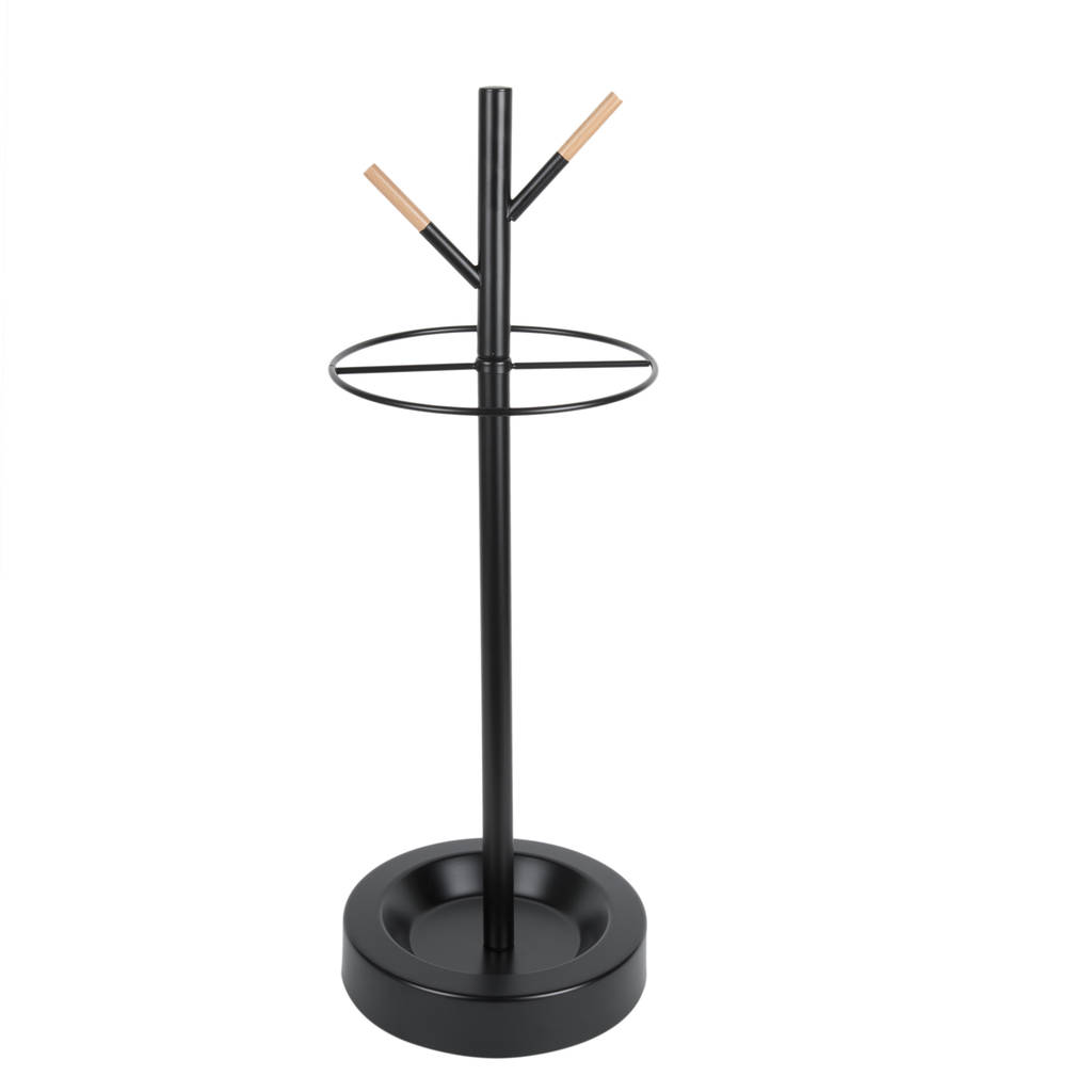 metal umbrella stand with drip tray by marquis & dawe